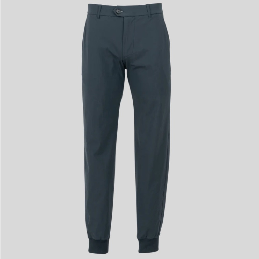Greyson Mens Montauk Jogger Pants Stingray Grey Sz 40 Performance Golf Comfy NWT